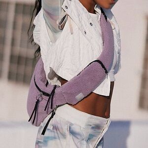 NWOT, FP Movement Overachiever Sherpa Sling Bag in Lavender Purple, Crossbody